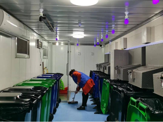 華展貓先生，智能垃圾分類收集房，垃圾分類項目運營