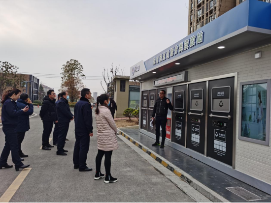 華展貓先生，智能垃圾分類收集房，垃圾分類房廠家