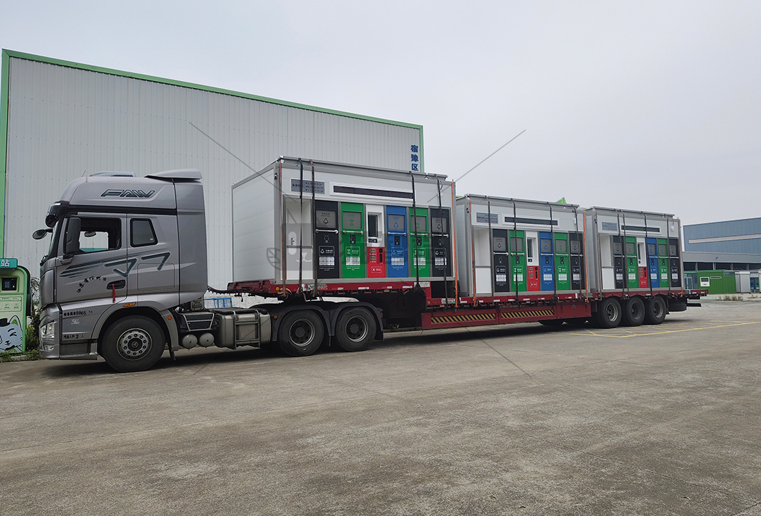 1736324956470767.jpg 華展貓先生智能垃圾亭,垃圾收集點,小區(qū)垃圾分類站生產(chǎn)廠家